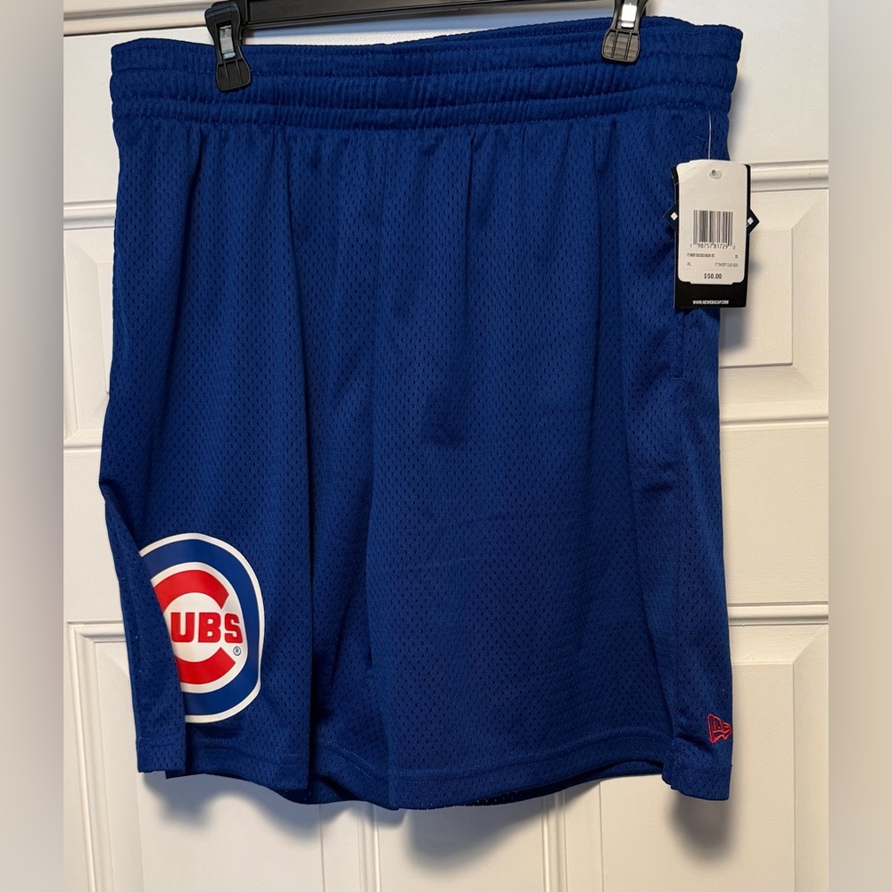 Chicago Cubs new era men’s xl shorts- nwt